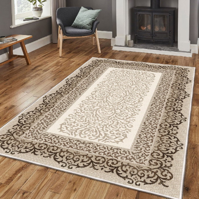 Conceptum Els1818 Alfombra de Terciopelo Multicolor 160 x 230 cm